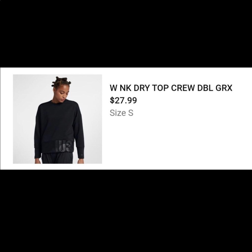 Women’s Nike Dry Top Crewneck Double GRX